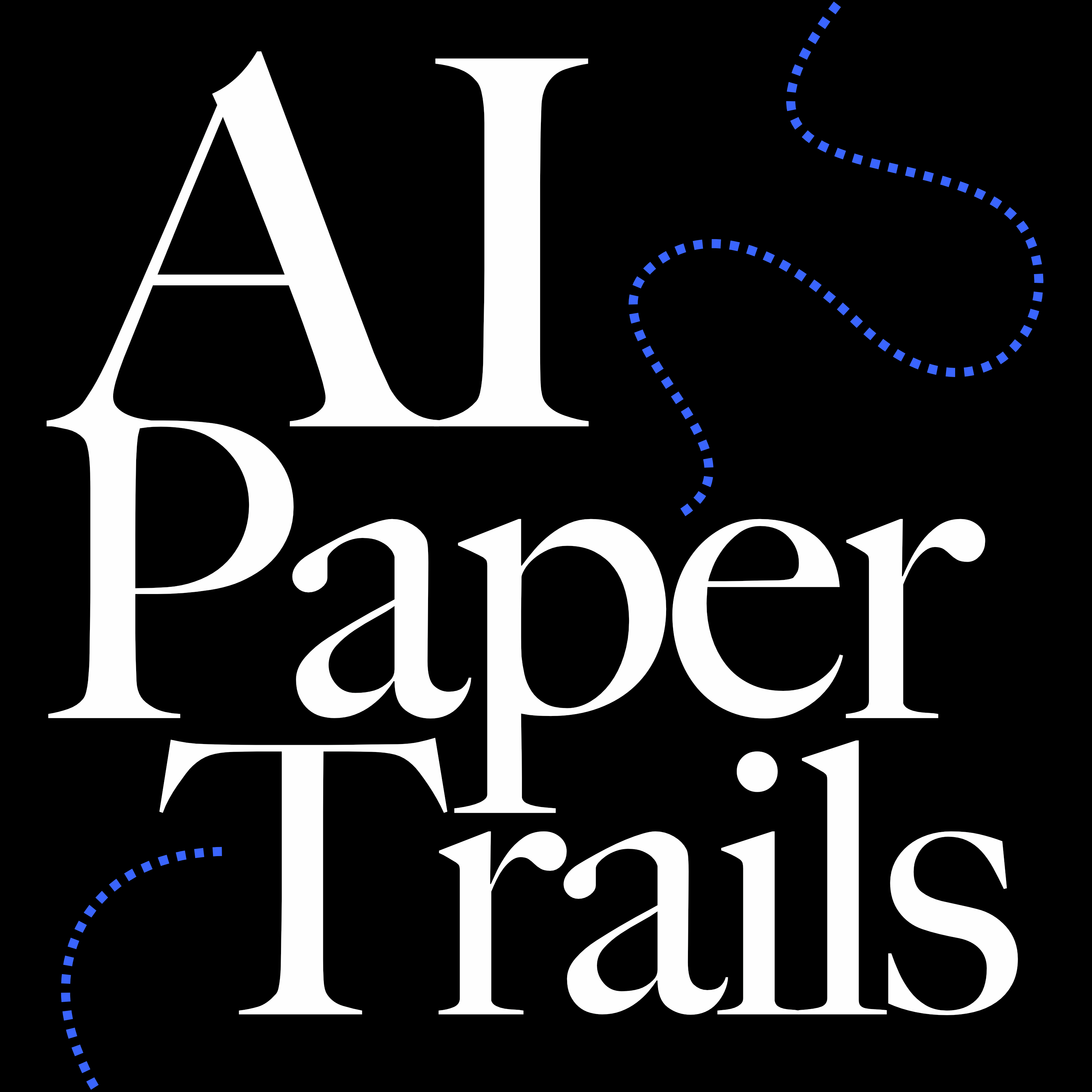 AI Paper Trails podcast artwork
